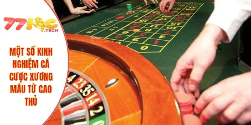 Một số kinh nghiệm cá cược xương máu từ cao thủ