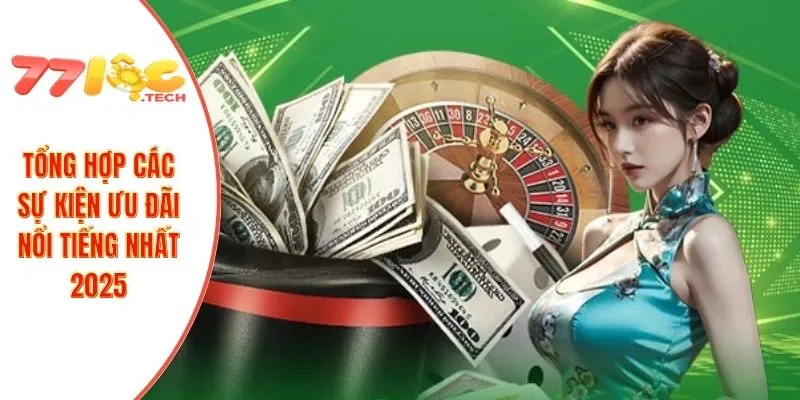 Khuyến Mãi 77LOC 2 Tổng hợp các sự kiện ưu đãi nổi tiếng nhất 2025